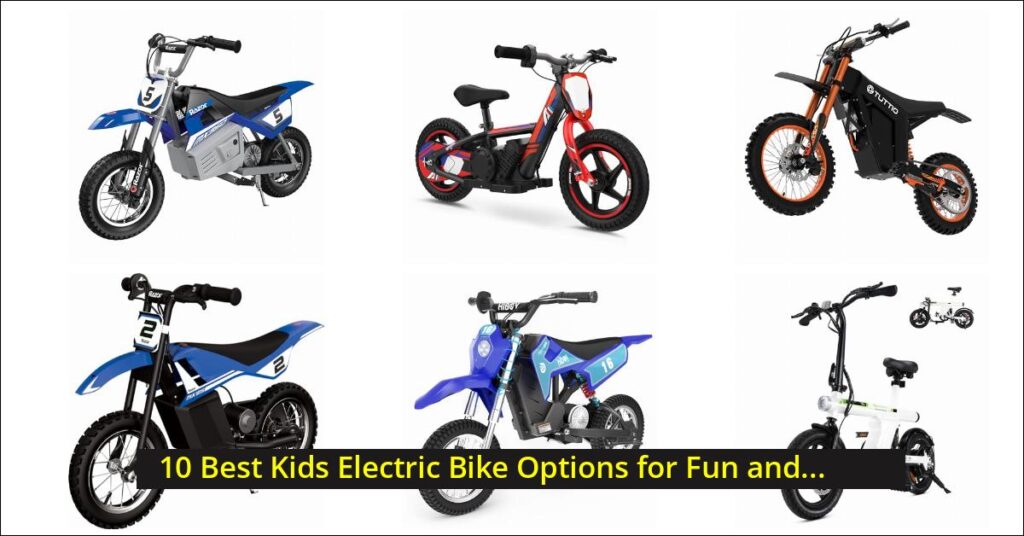 kids electric bike Image